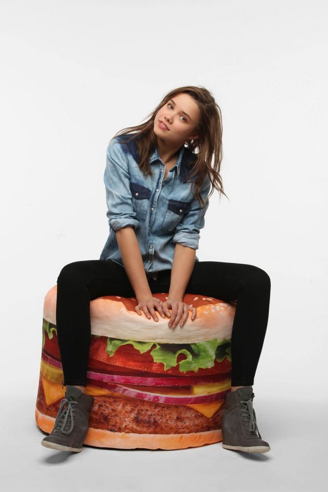 Hamburger Bean Bag Urban Outfitters