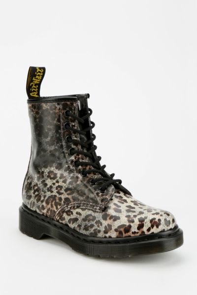doc martens animal print boots