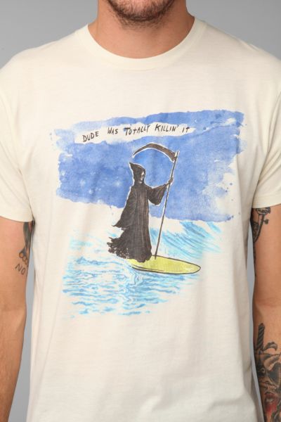 vans grim reaper tee