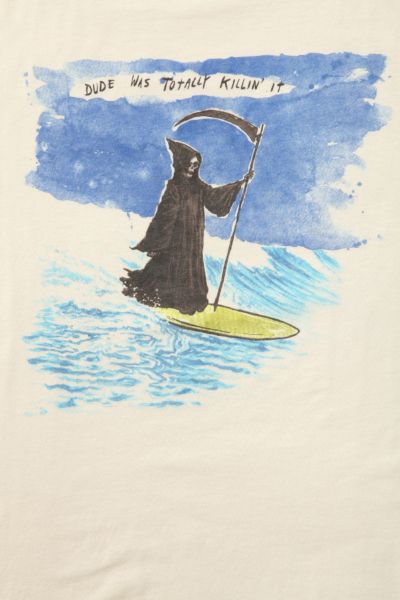 vans grim reaper tee