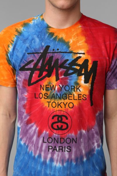 stussy tie dye sweatshirt