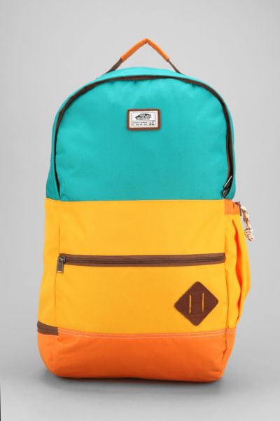 vans color block backpack