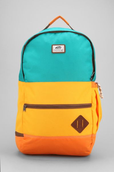 color block vans backpack