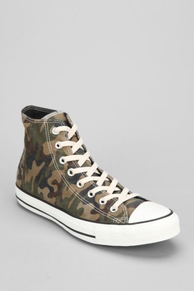 camo high top converse