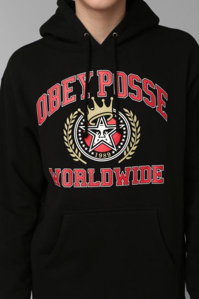 obey posse hoodie