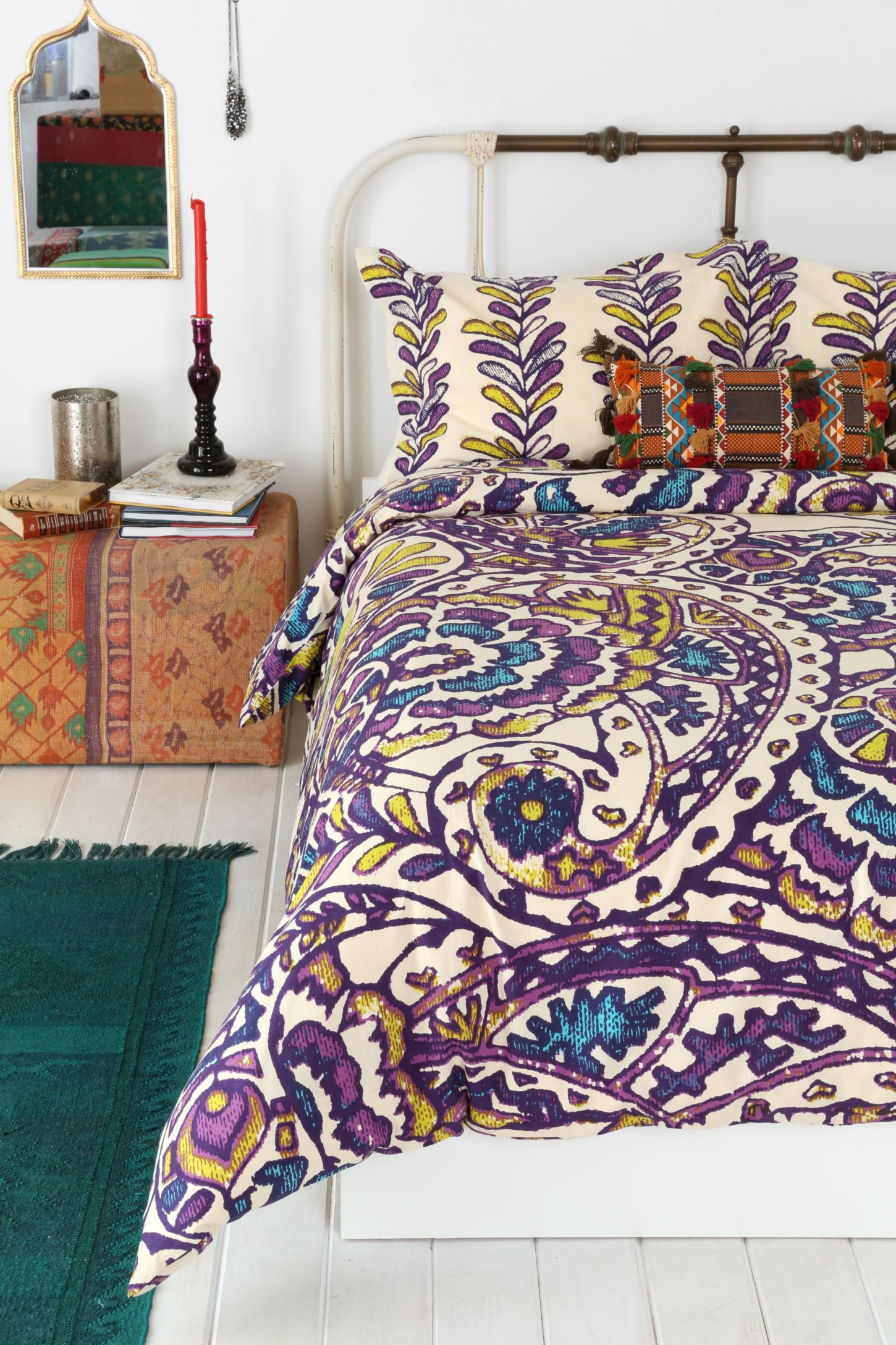 Magical Thinking Paisley Sketchbook Duvet Cover Urban Outfitters