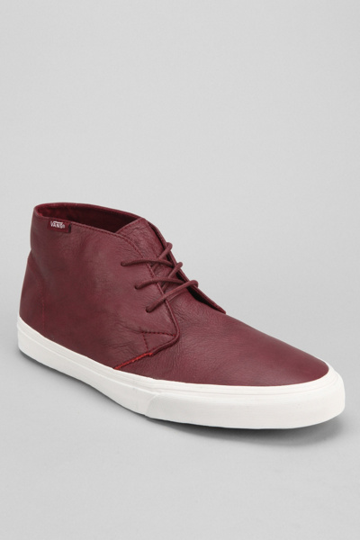 vans leather chukka boot