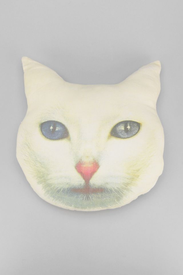 Cat Face Pillow Urban Outfitters
