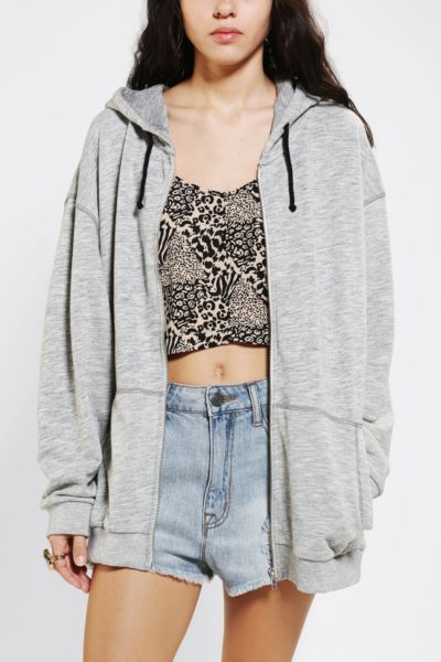 urban outfitters zip up hoodie