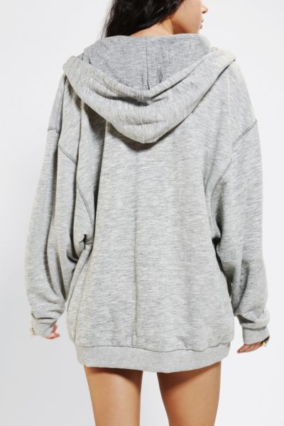 oversized zip sweater