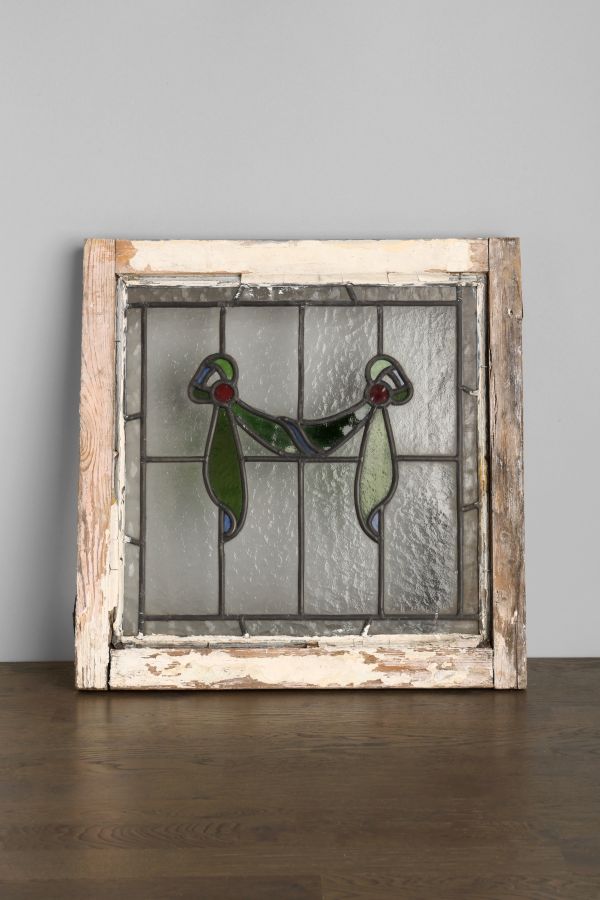 Vintage Banner Stained Glass Window Panel Urban Outfitters