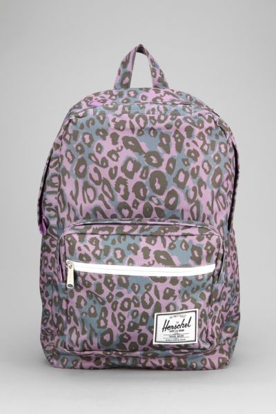 herschel leopard print backpack