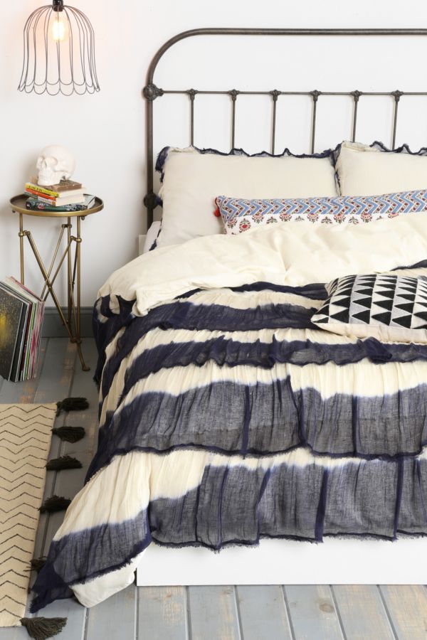 Noodle Boho Ruffle Duvet Cover Urban Outfitters