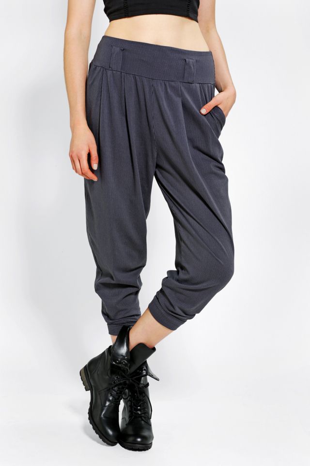 The Furies Baji Pinstripe Knit Harem Pant Urban Outfitters