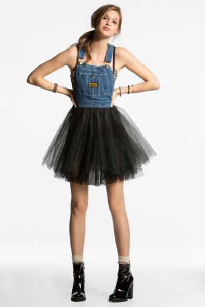 urban outfitters overall dress