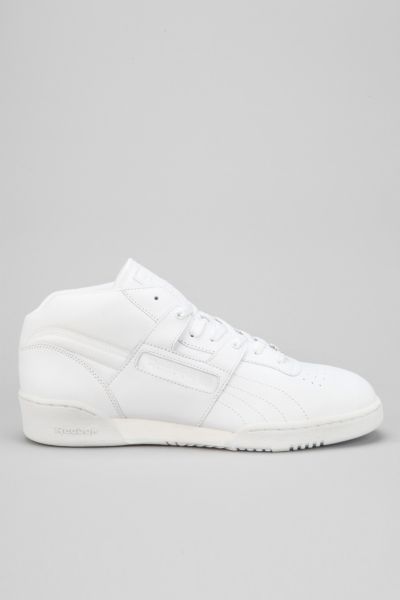 reebok classic mid top sneaker