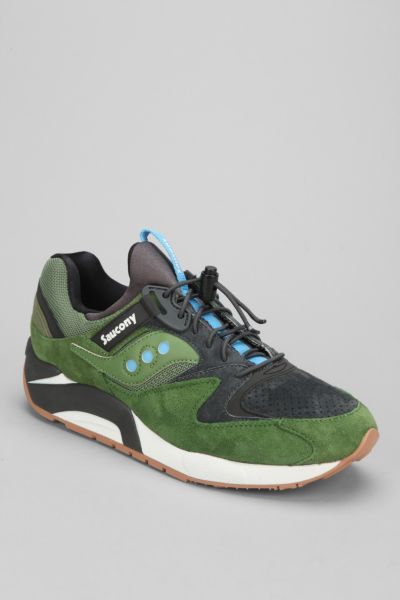 Saucony Grid 9000 Speed Lace Sneaker 