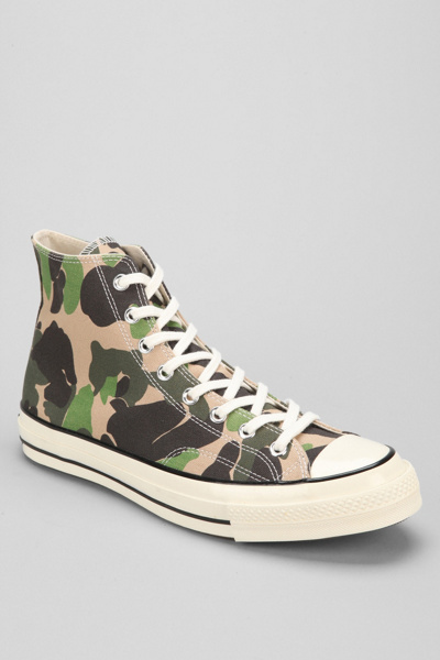 camo high top chuck taylors