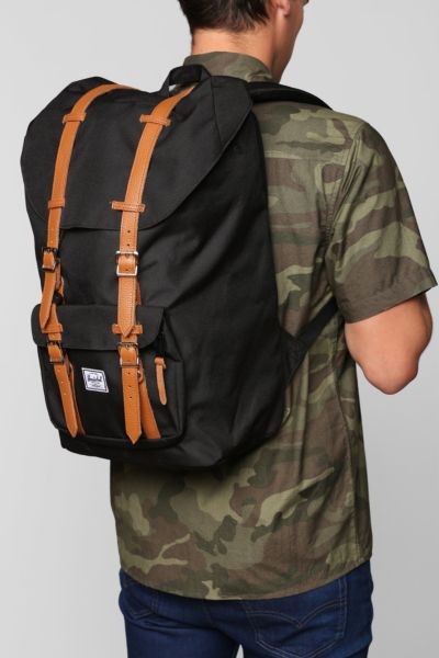 herschel suede backpack