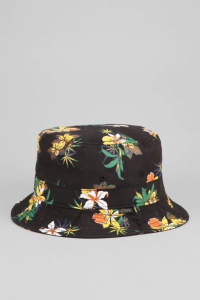 obey floral bucket hat