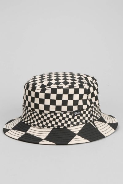 vans checkered bucket hat