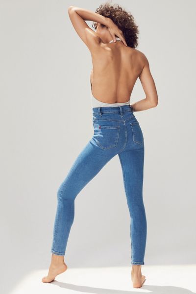 super high waisted jeans