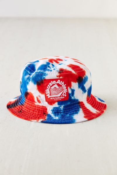 milkcrate athletics tie dye bucket hat