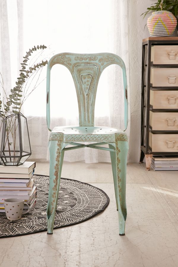 Painted Industrial Chair Urban Outfitters