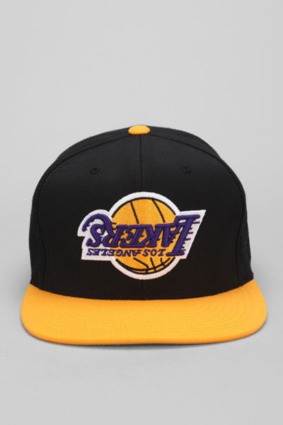 mitchell and ness upside down snapback