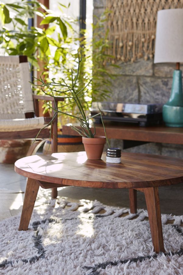 Round Modern Coffee Table Urban Outfitters