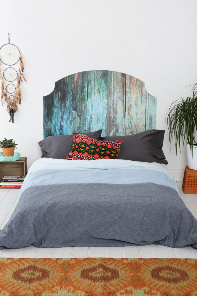 Wooden Headboard Wall Decal Urban Outfitters