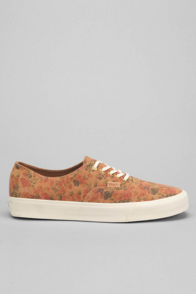vans authentic tan suede