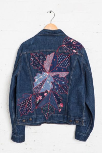 levi's quilted denim jacket