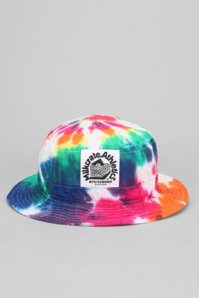 milkcrate athletics tie dye bucket hat