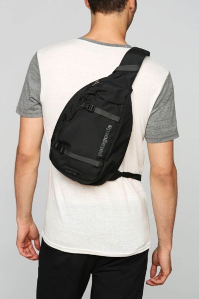 patagonia atom sling backpack black