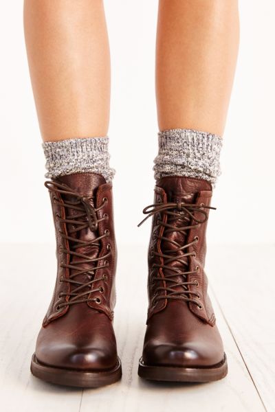 frye boots combat