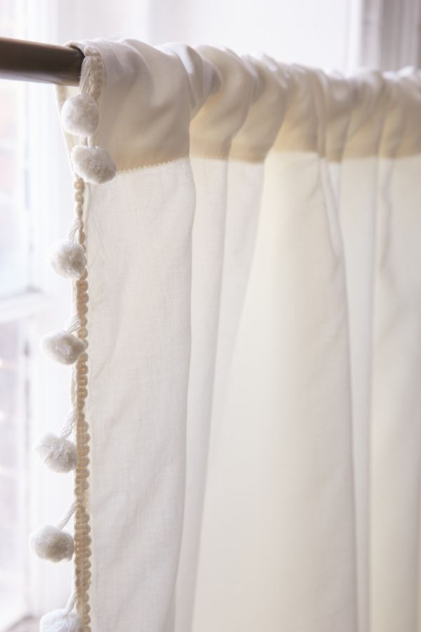 Blackout Pompom Curtain Urban Outfitters Canada