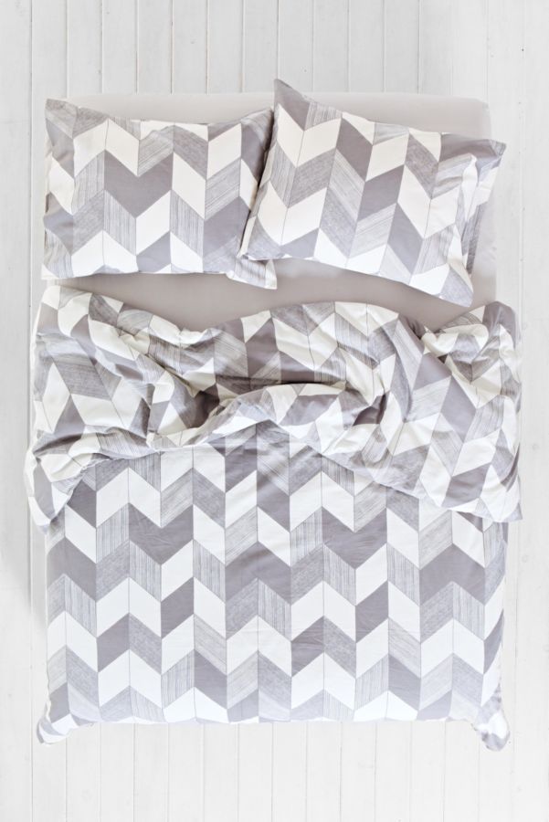 Assembly Home Adele Chevron Duvet Cover Urban Outfitters