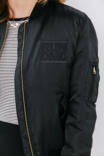 adidas run dmc bomber jacket