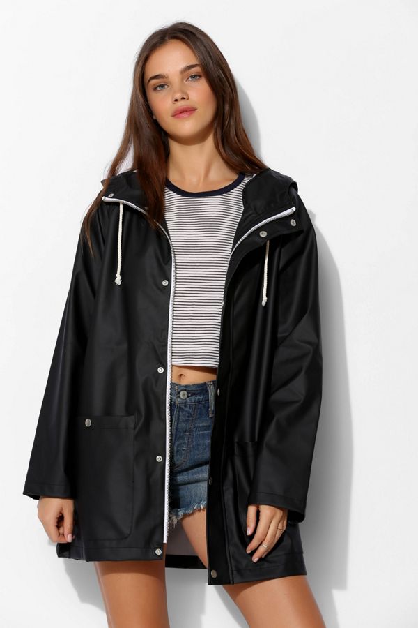BDG Fisherman Rain Slicker Jacket Urban Outfitters