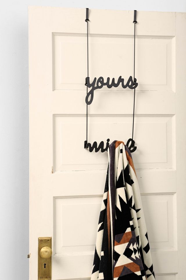 Yours & Mine OverTheDoor Hook Urban Outfitters