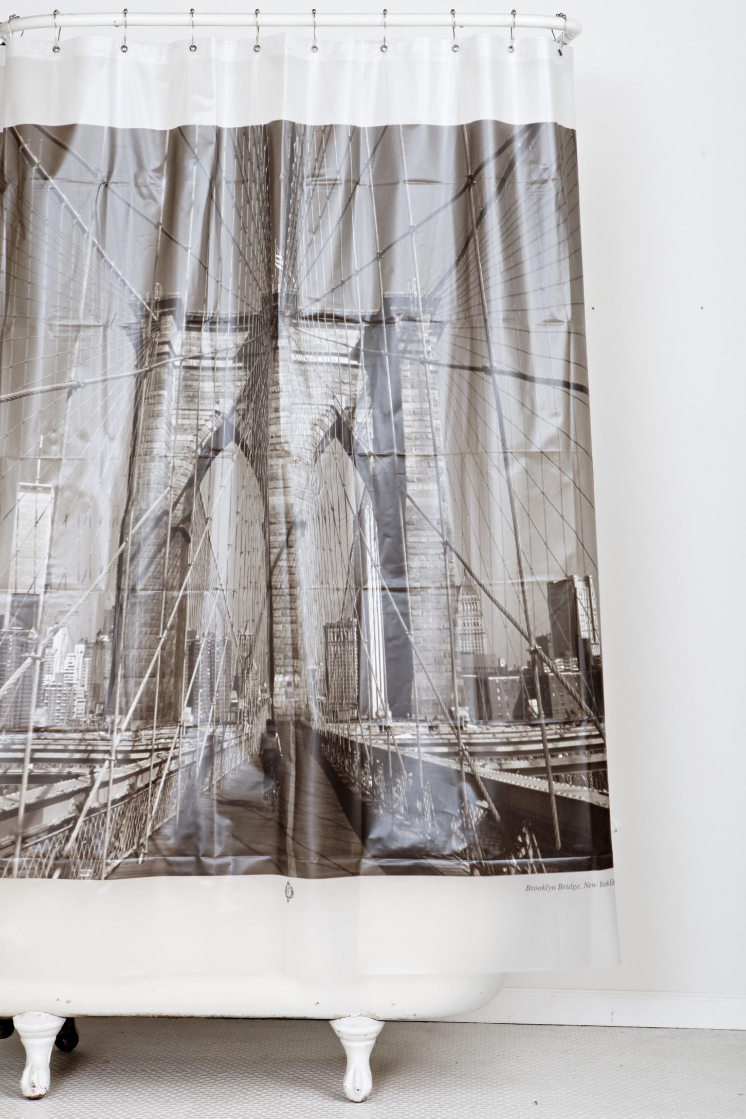 Izola Brooklyn Bridge Shower Curtain Urban Outfitters Canada