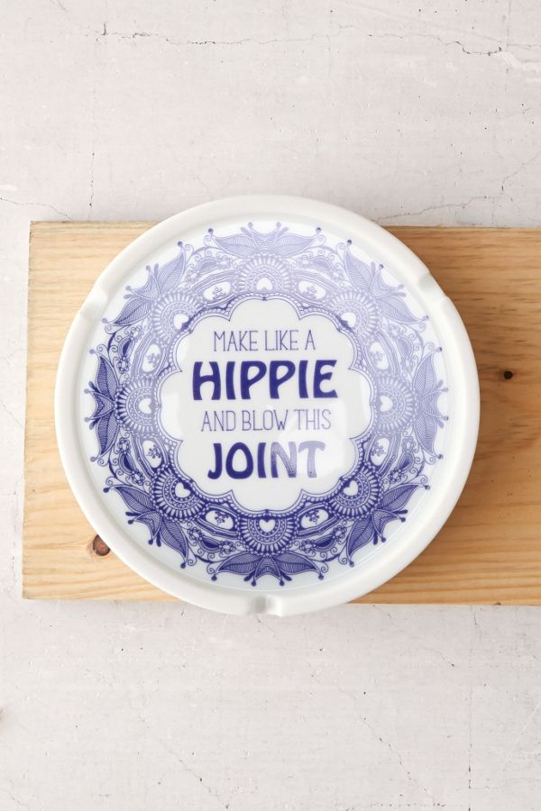 Make Like A Hippie Ashtray Urban Outfitters