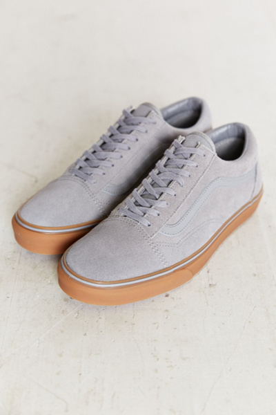 vans old skool grey gum sole