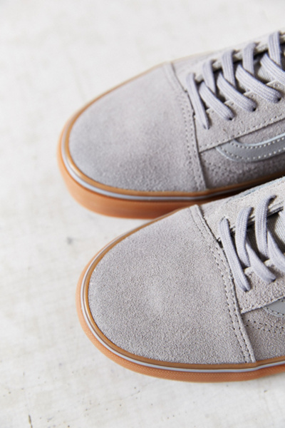 vans old skool grey gum sole