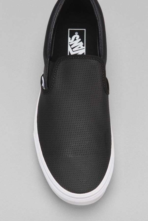 Vans Leather Slip On Men S Sneaker Urban Outfitters