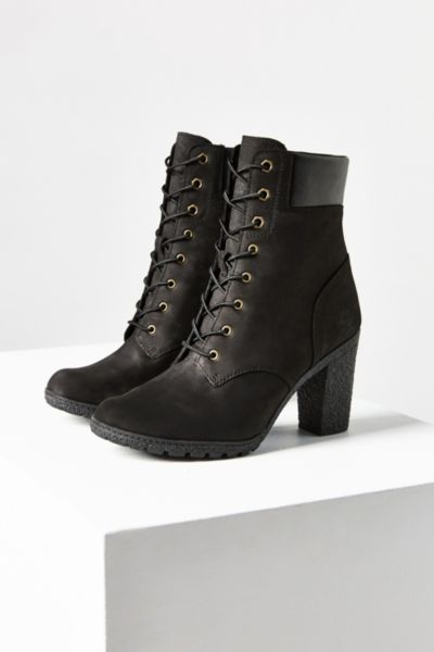 black heeled timberlands