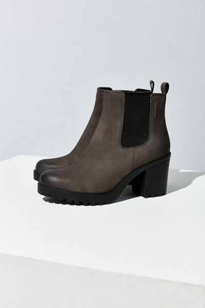 vagabond shoemakers grace platform ankle boot dark grey