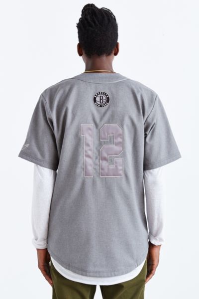 brooklyn nets baseball jersey