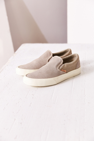 vans knit suede classic slip on ca